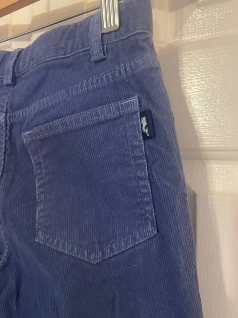 Vineyard Vines Kids Blue Corduroy Pants Size 10 - Classic Preppy w/ Adjust girls